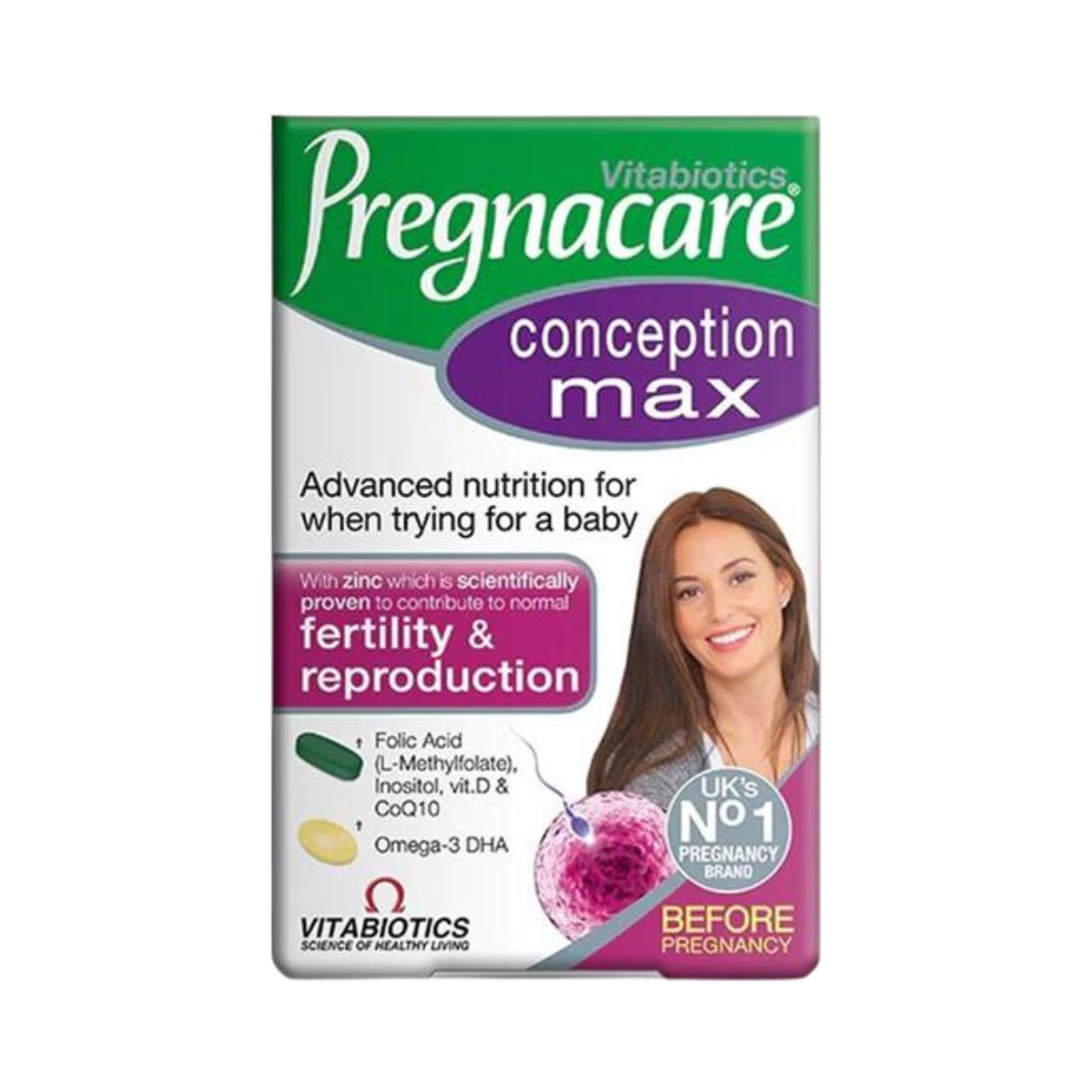 Vitabiotics - Pregnacare Conception Max 84 Tabs/Caps - Medaid