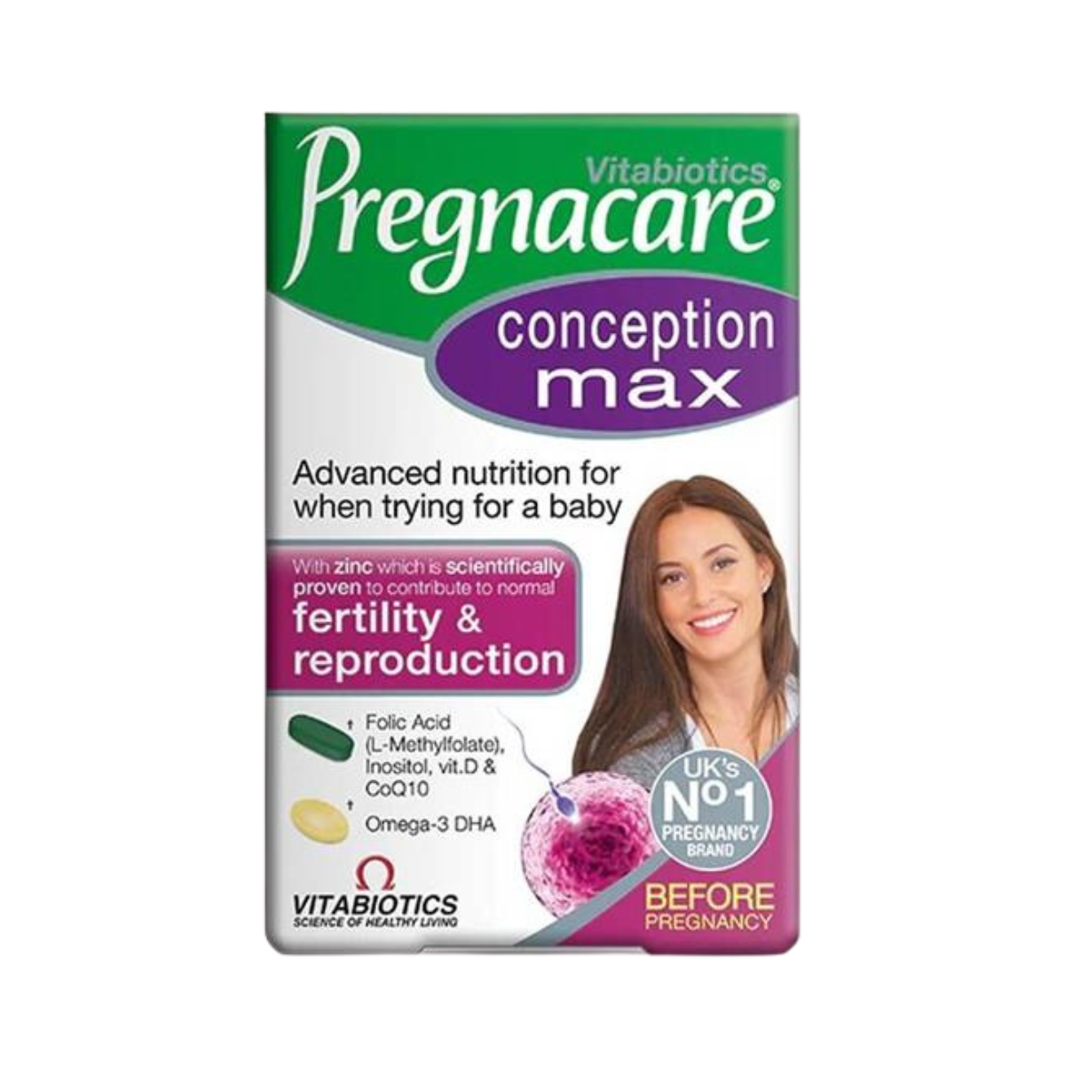Vitabiotics - Pregnacare Conception Max 84 Tabs/Caps - Medaid International