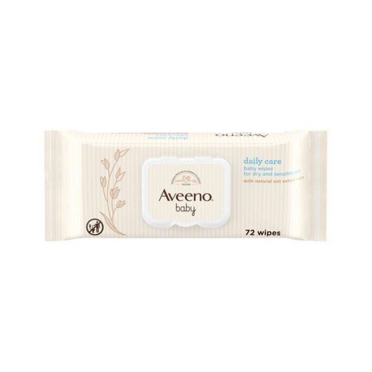 Aveeno - Baby Wipes 72s - Medaid
