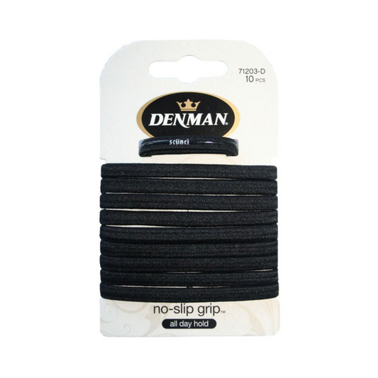 Denman - No Slip Grip Elastics 10 Pack - Medaid International