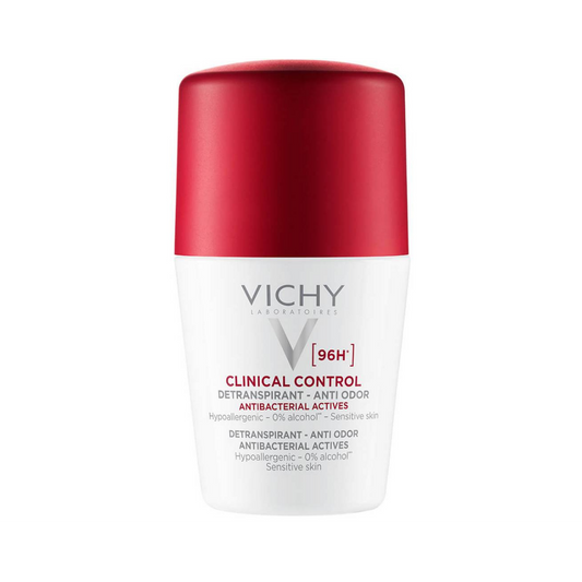 Vichy - 96H Clinical Control Roll On Deodorant 50ml - Medaid International