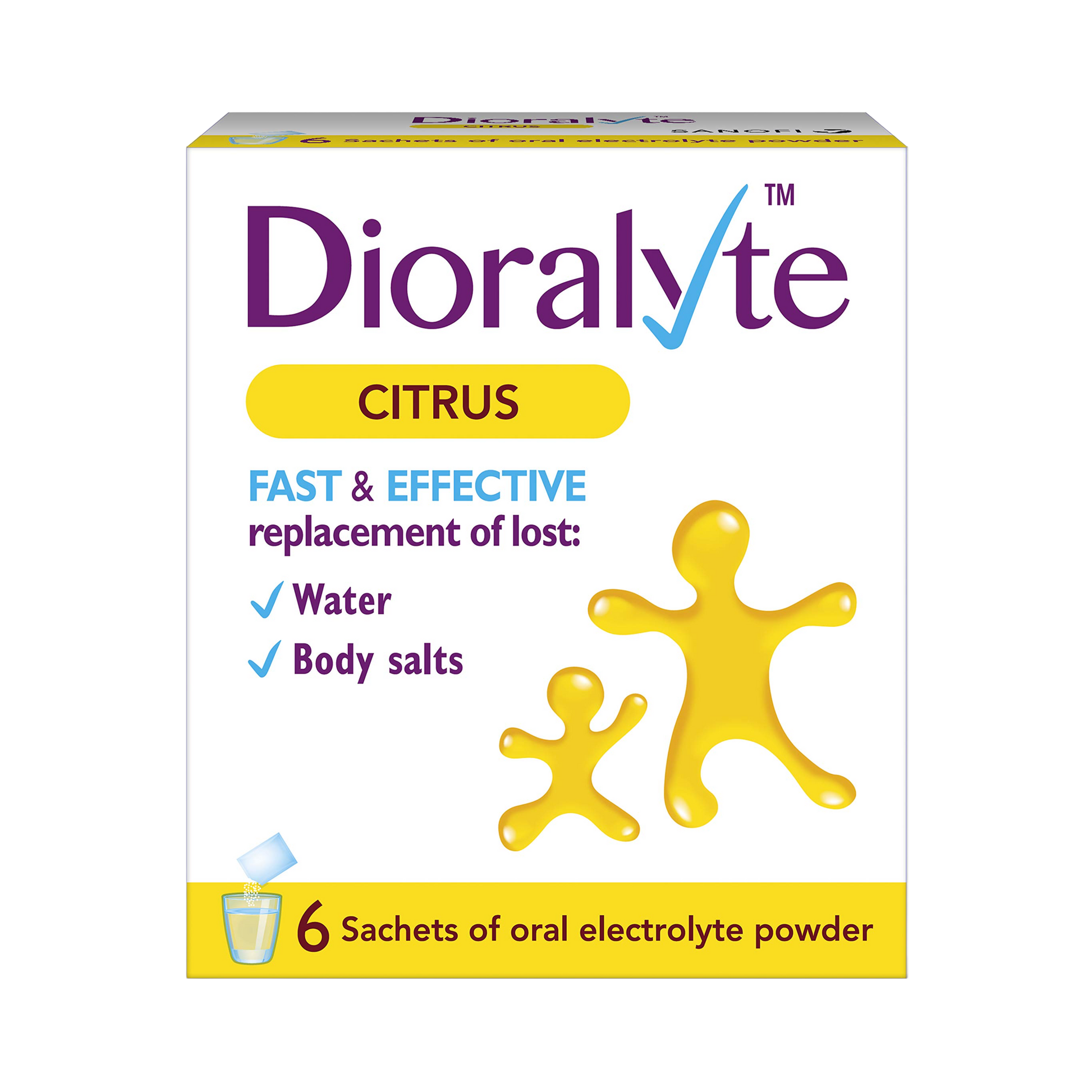 Dioralyte - Citrus 6 Sachets - Medaid International