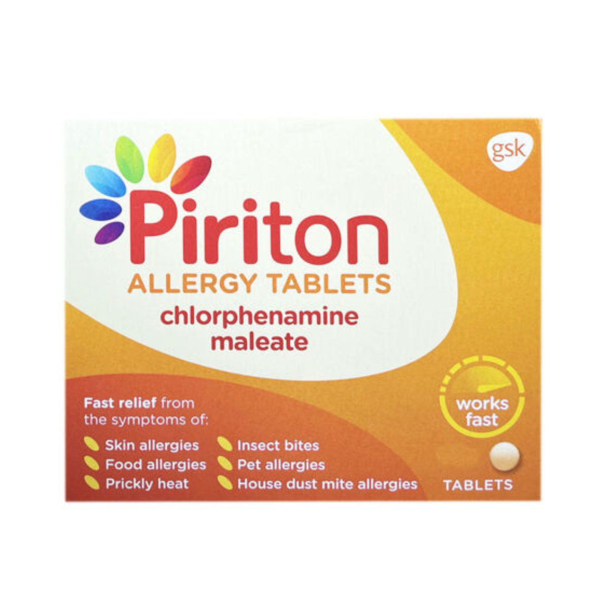 Piriton - Allergy 60 Tablets - Medaid