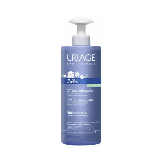 Uriage - Baby 1st Cleansing Water 500ml - Medaid International