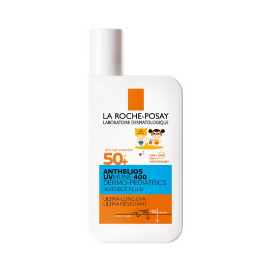 La Roche Posay - Anthelios UVMUNE 400 Dermo Paediatrics Ultra Light Invisible Fluid SPF50+ 50ml - Medaid International