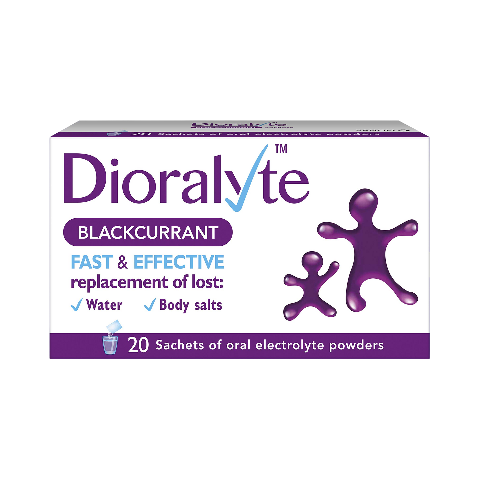 Dioralyte - Blackcurrant Sachets - Medaid International