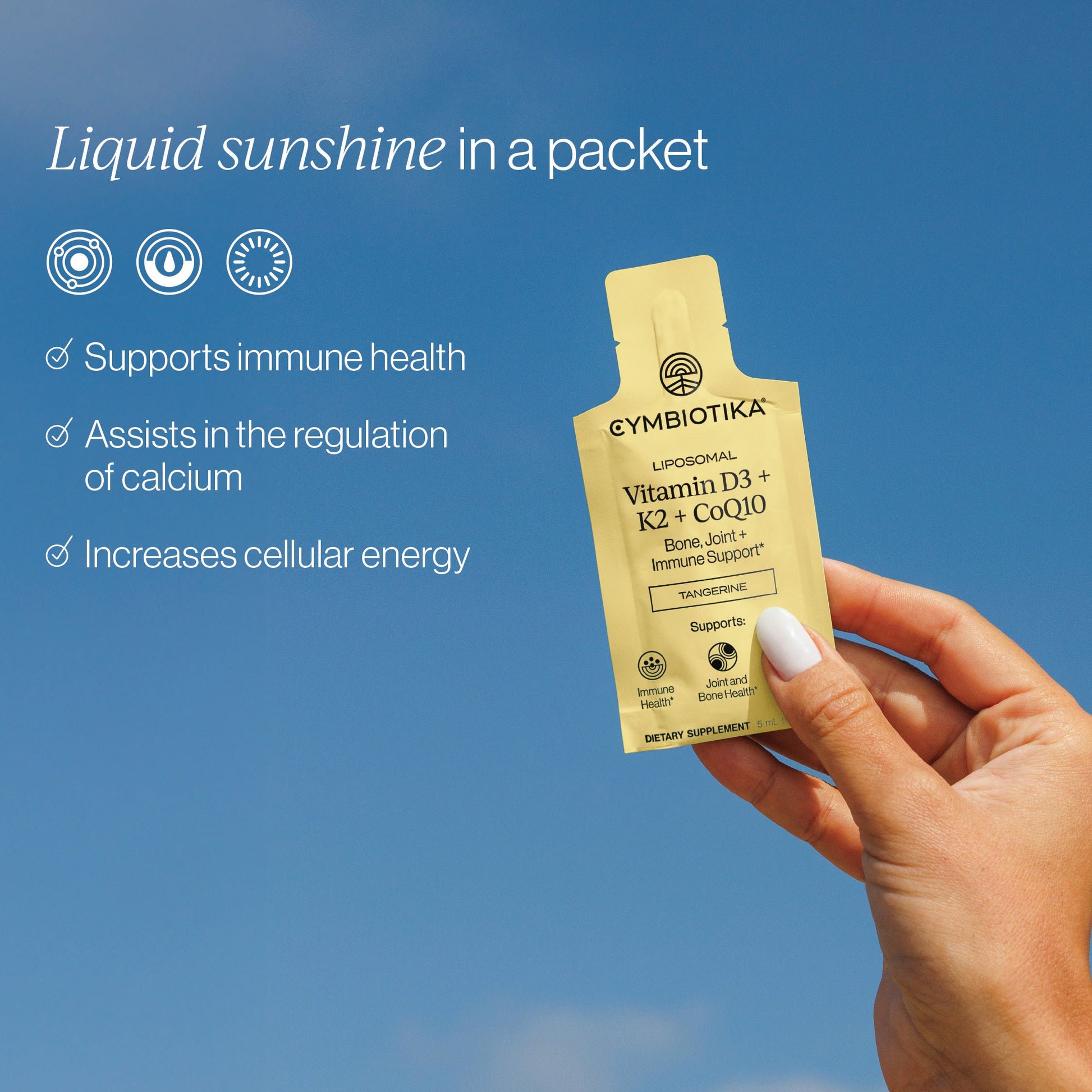 Liposomal Vitamin D3 + K2 + CoQ10 - Medaid International