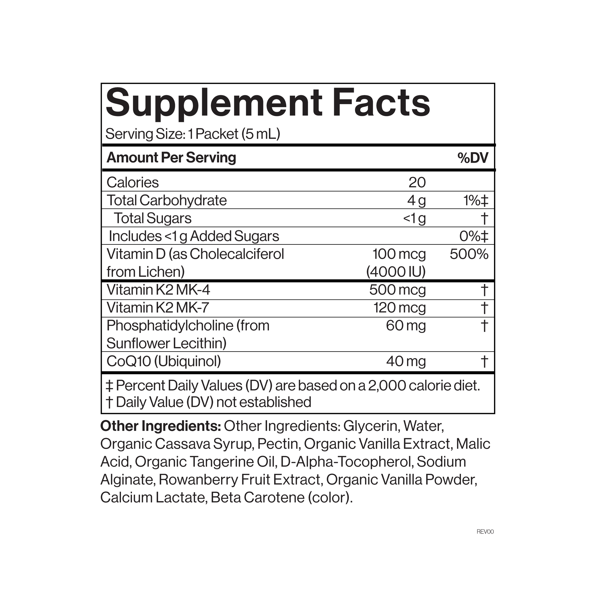 Liposomal Vitamin D3 + K2 + CoQ10 - Medaid International