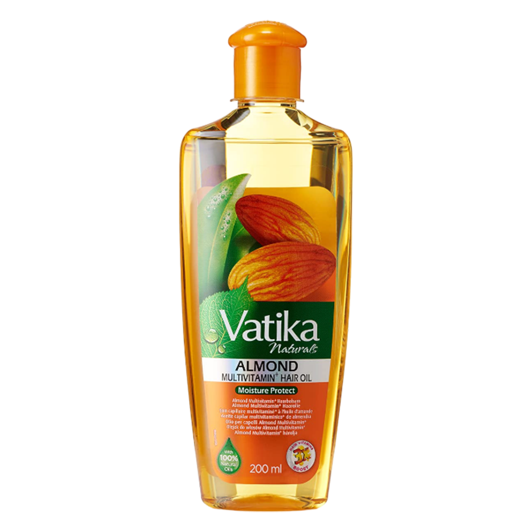 Vatika Almond Multivitamin Hair Oil - 200ml - Medaid