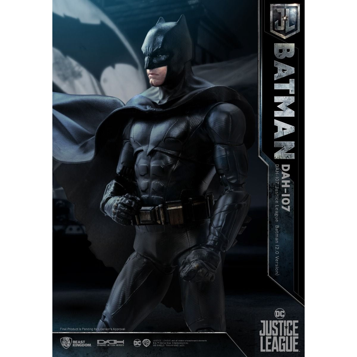 DAH-107 Justice League Batman Dynamic Action Heroes By Beast Kingdom - Medaid International