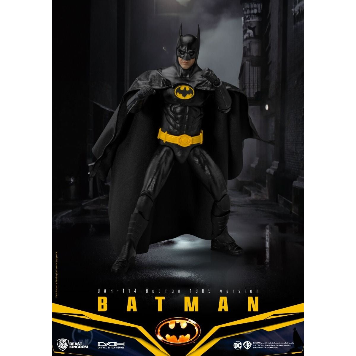 DAH-114 Batman 1989 version Dynamic Action Heroes By Beast Kingdom - Medaid International