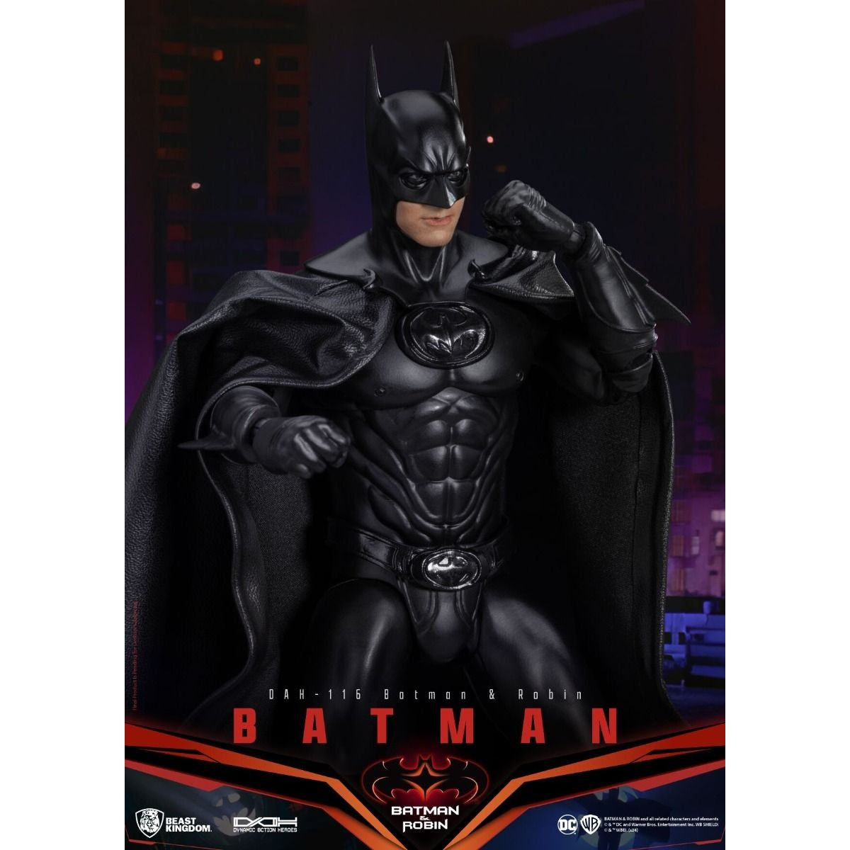 DAH-116 Batman (Batman & Robin) Dynamic Action Heroes By Beast Kingdom - Medaid International