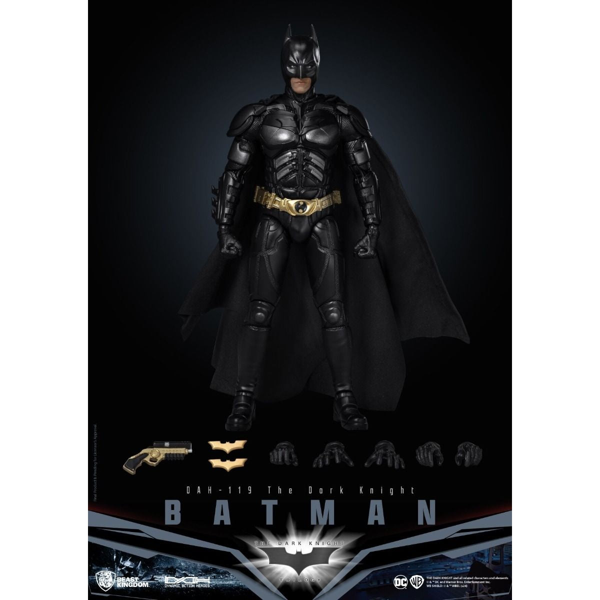 DAH-119 Batman (The Dark Knight) Dynamic Action Heroes By Beast Kingdom - Medaid International