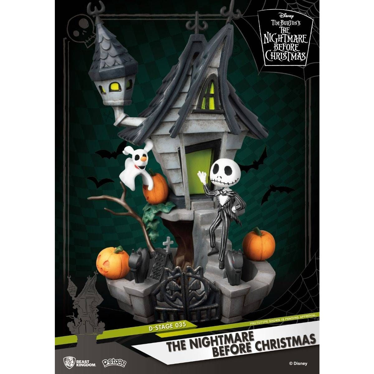 The Nightmare Before Christmas Diorama Stage-035 by Beast Kingdom - Medaid International