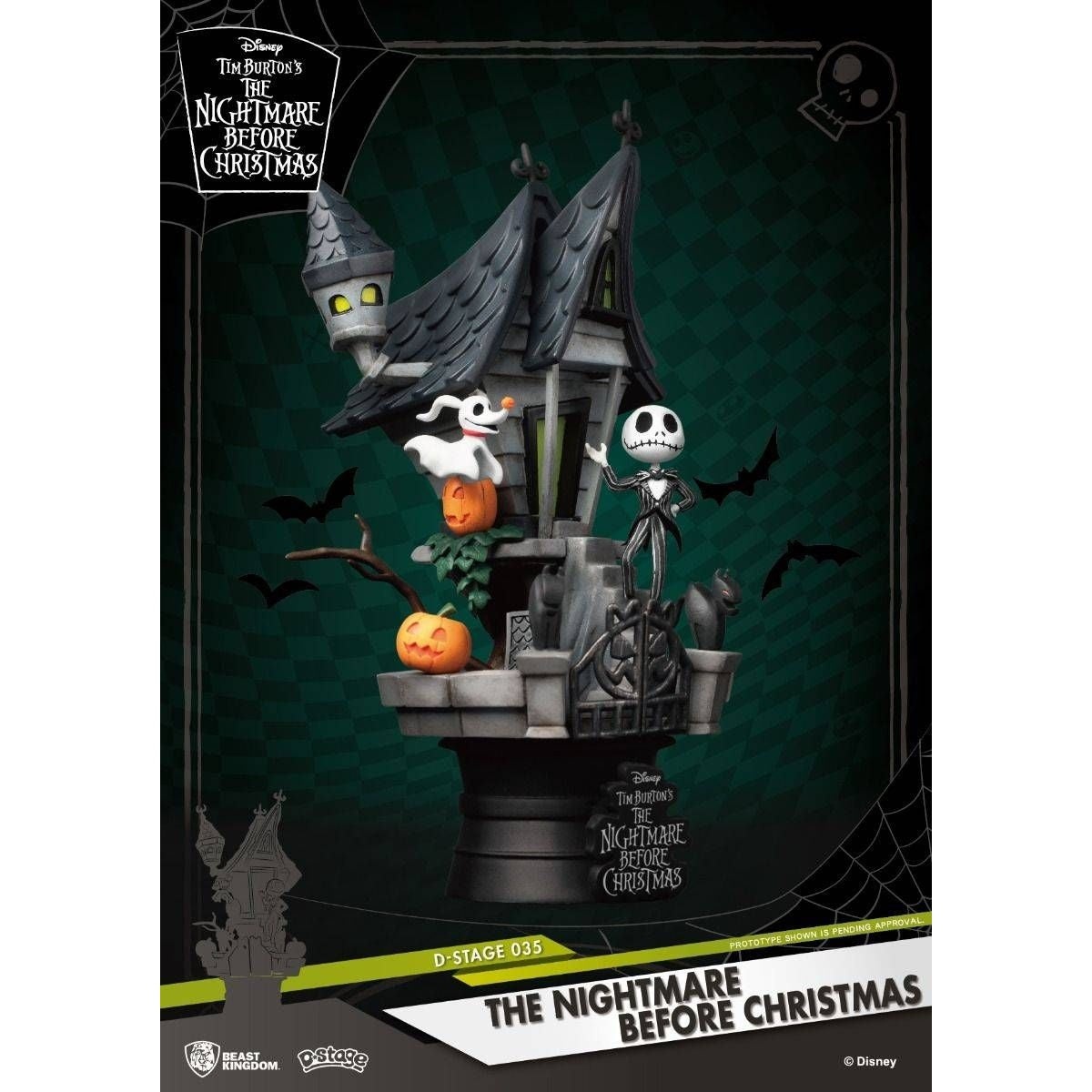 The Nightmare Before Christmas Diorama Stage-035 by Beast Kingdom - Medaid International
