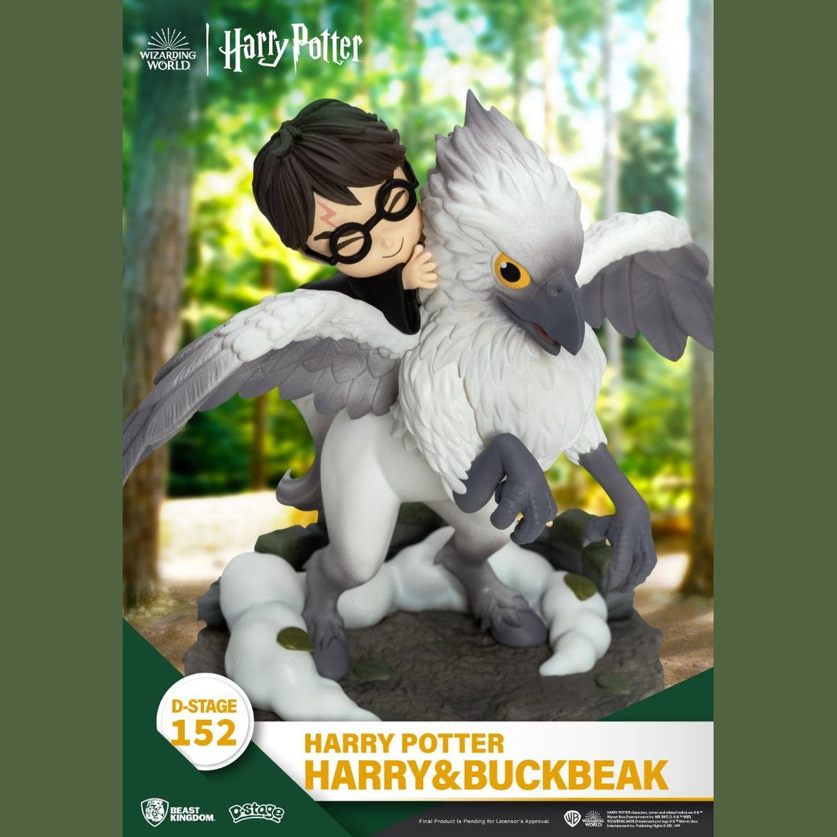 Harry Potter D-Stage DS-152 Harry & Buckbeak Statue - Medaid International