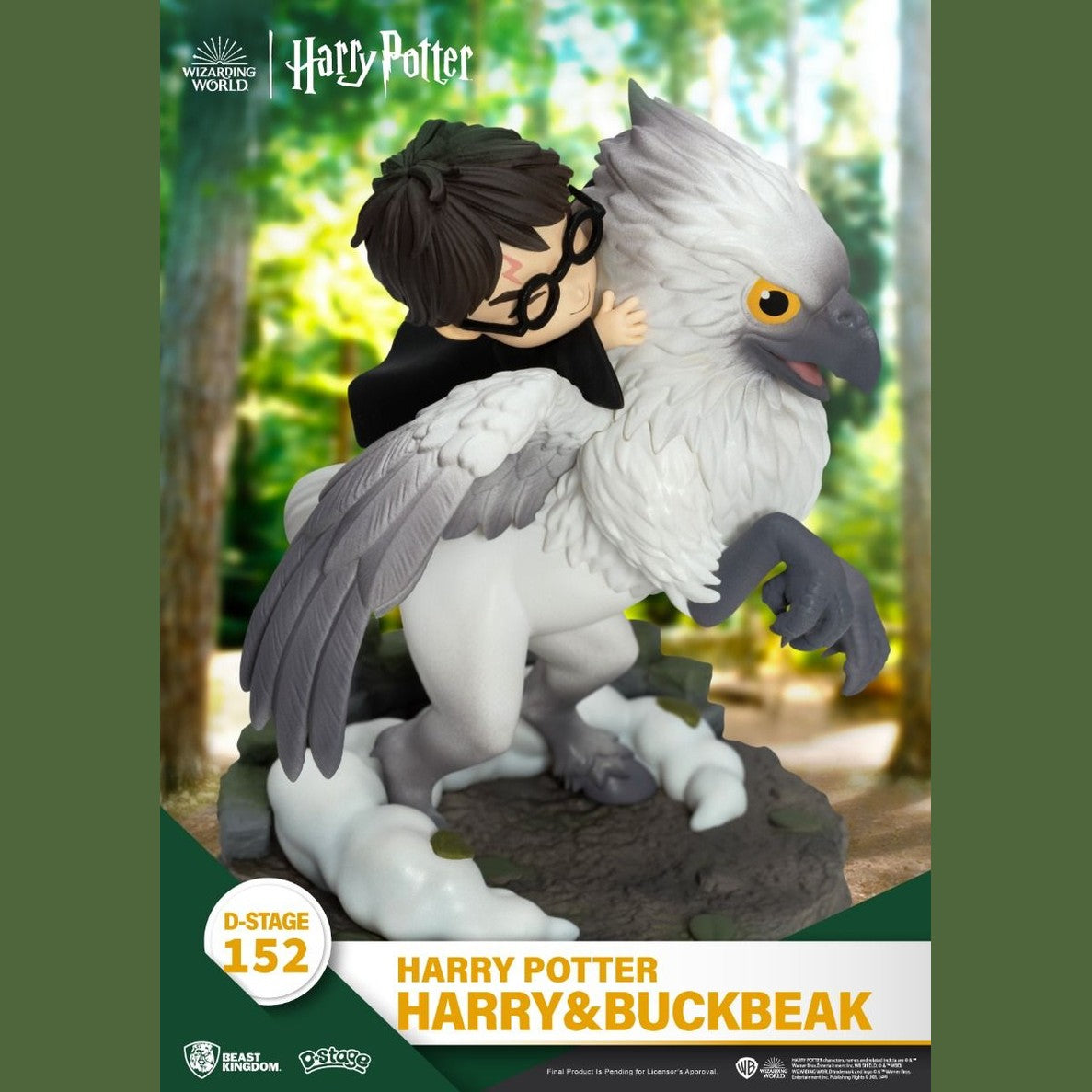 Harry Potter D-Stage DS-152 Harry & Buckbeak Statue - Medaid International
