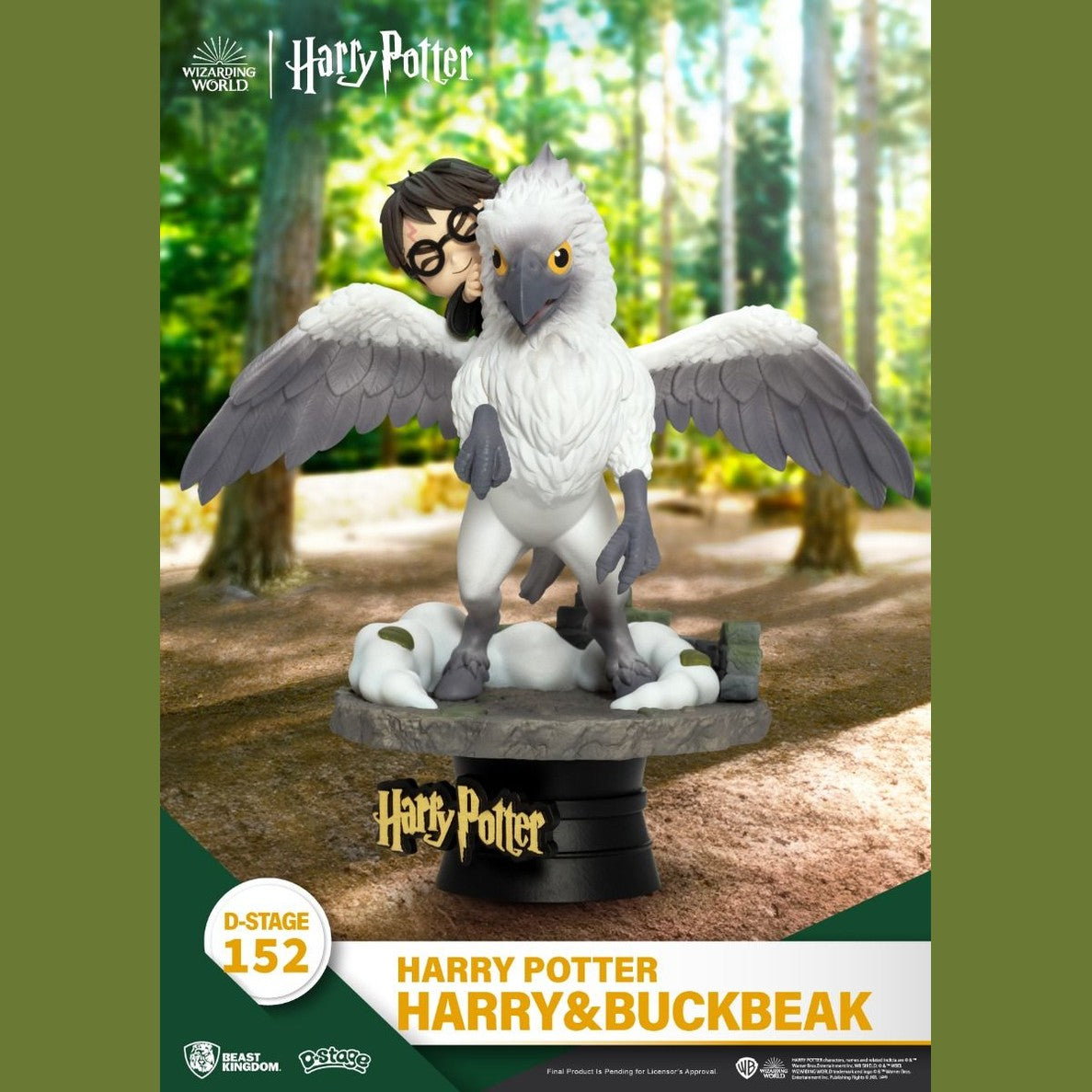 Harry Potter D-Stage DS-152 Harry & Buckbeak Statue - Medaid International