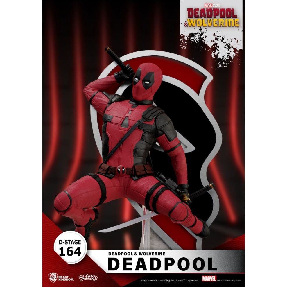DS-164 Deadpool & Wolverine Diorama Stage By Beast Kingdom - Medaid International