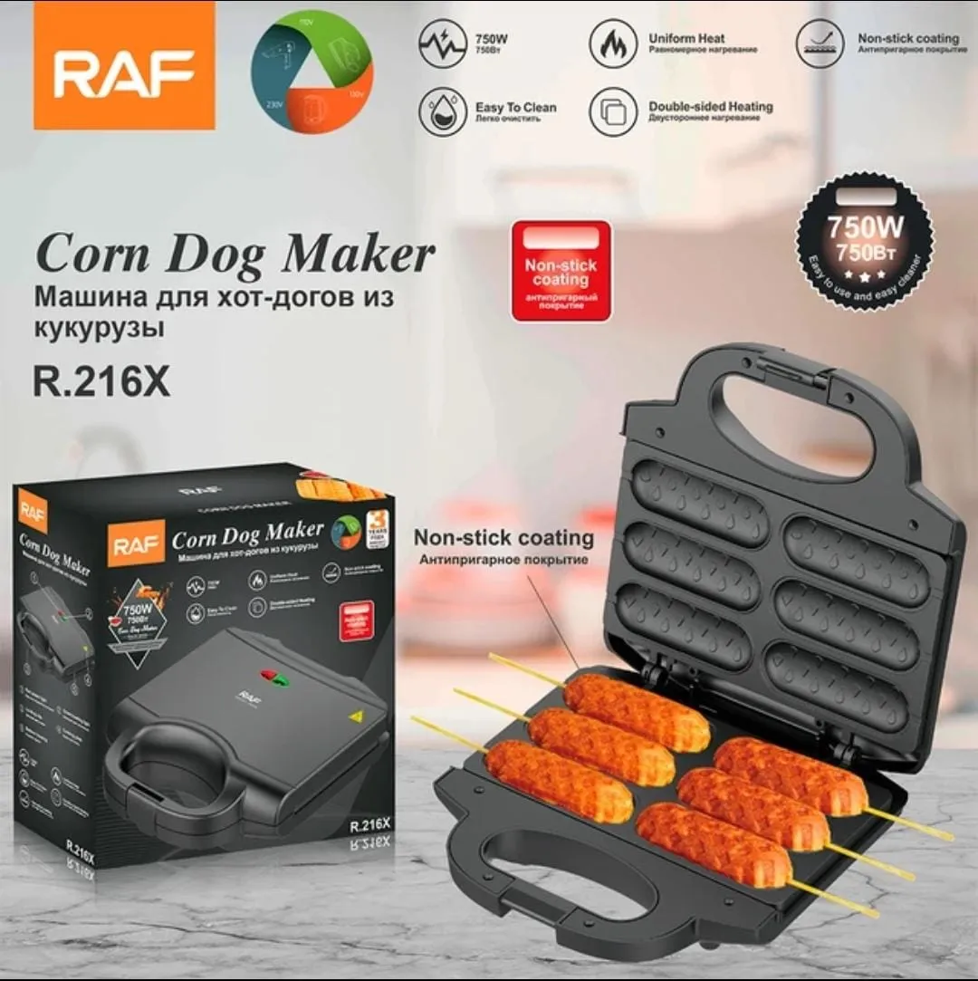 RAF Hot Dog Maker 750W R216x - Medaid International