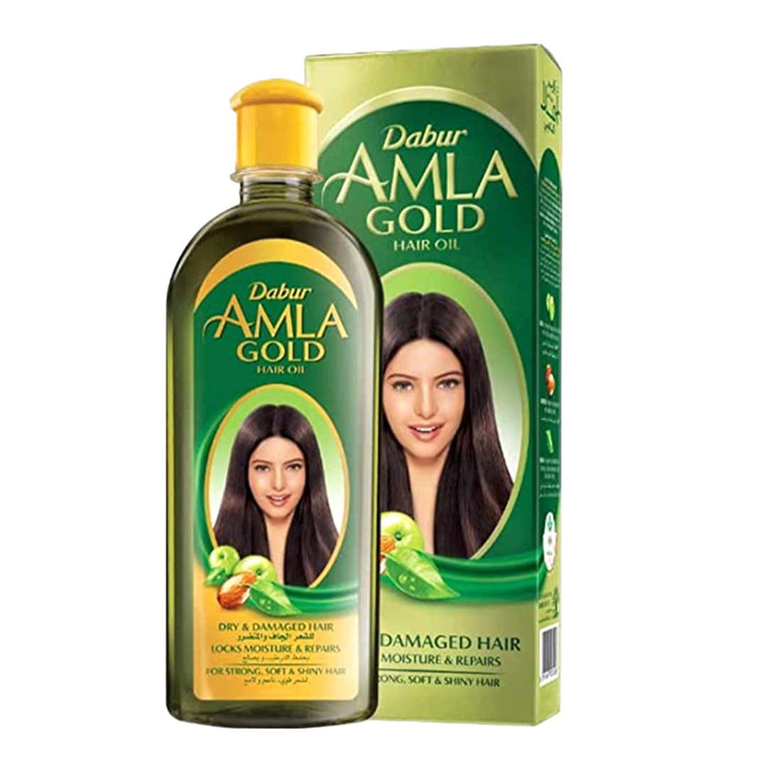 Dabur Amla Gold Hair Oil - 300ml - Medaid