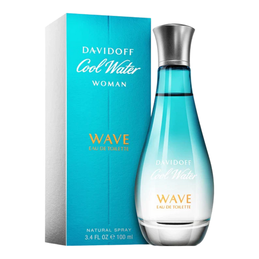 Davidoff Cool Water Wave Eau De Toilette Pour Femme - 100ml - Medaid