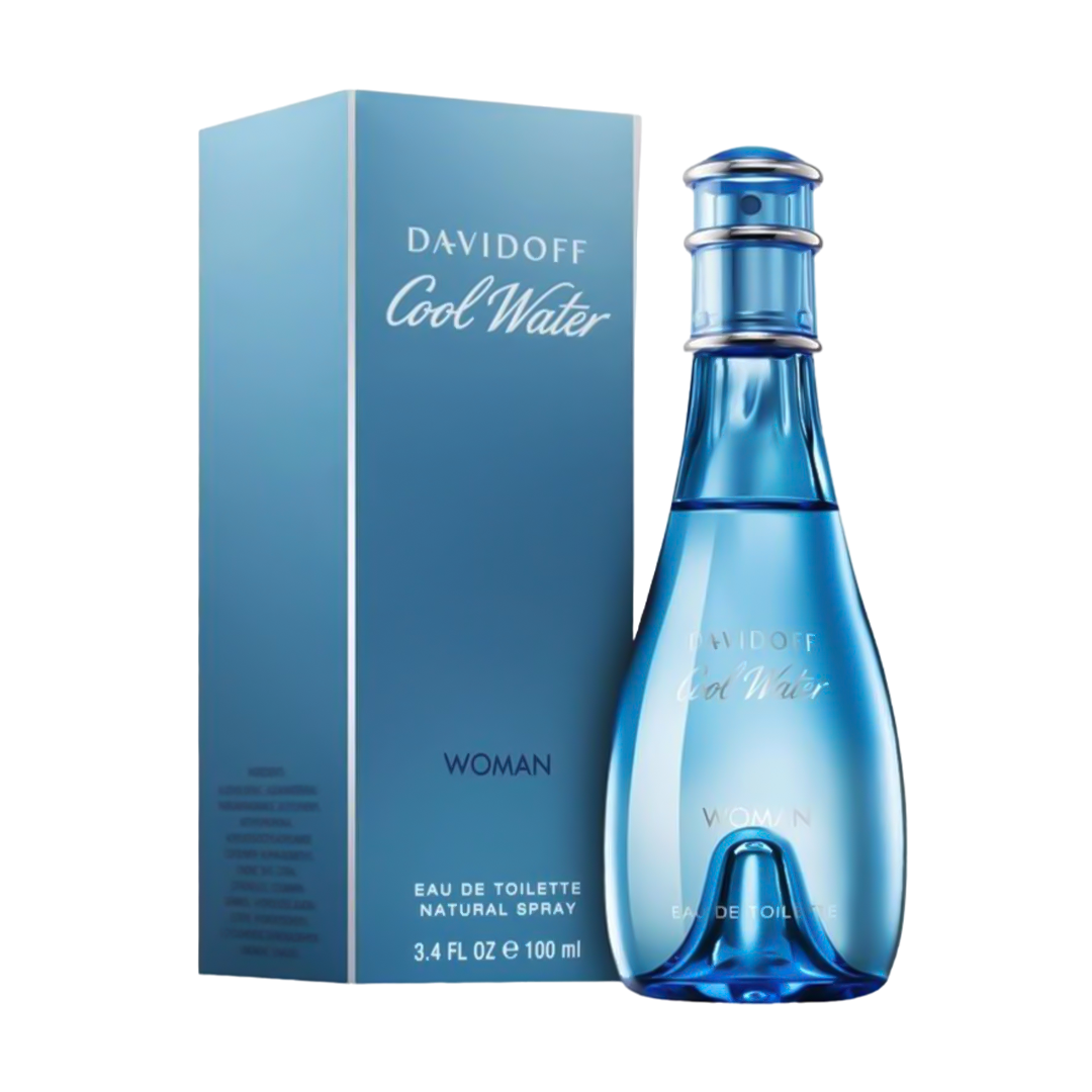 Davidoff Cool Water Eau De Toilette Pour Femme - 2 Sizes - Medaid