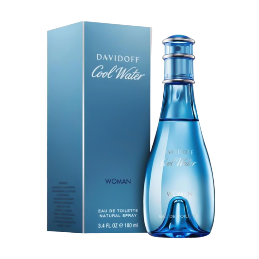 Davidoff Cool Water Eau De Toilette Pour Femme - 2 Sizes - Medaid
