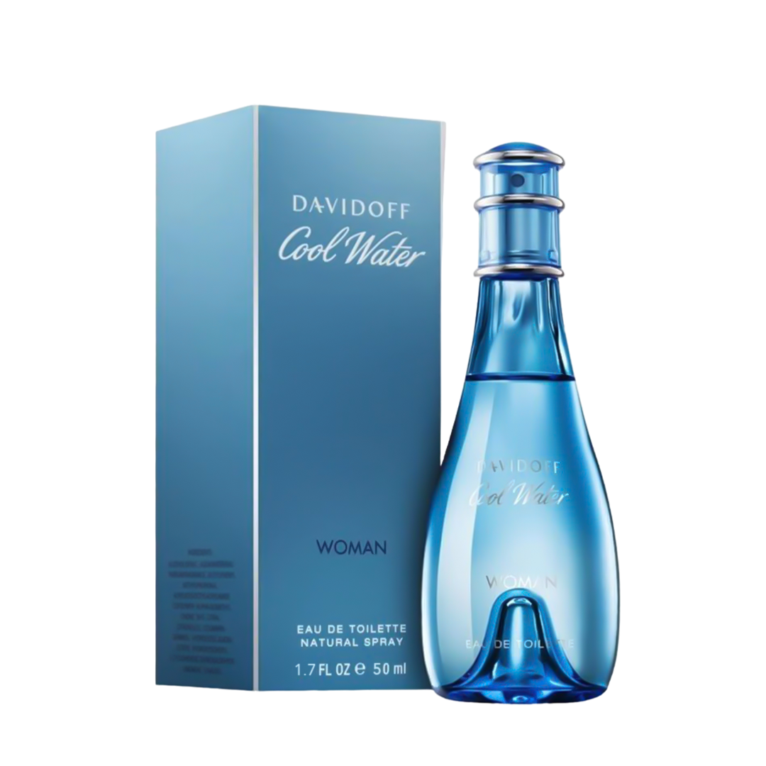 Davidoff Cool Water Eau De Toilette Pour Femme - 2 Sizes - Medaid