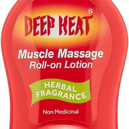 Deep Heat - Muscle Massage - Roll On Lotion - 50ml - Medaid International