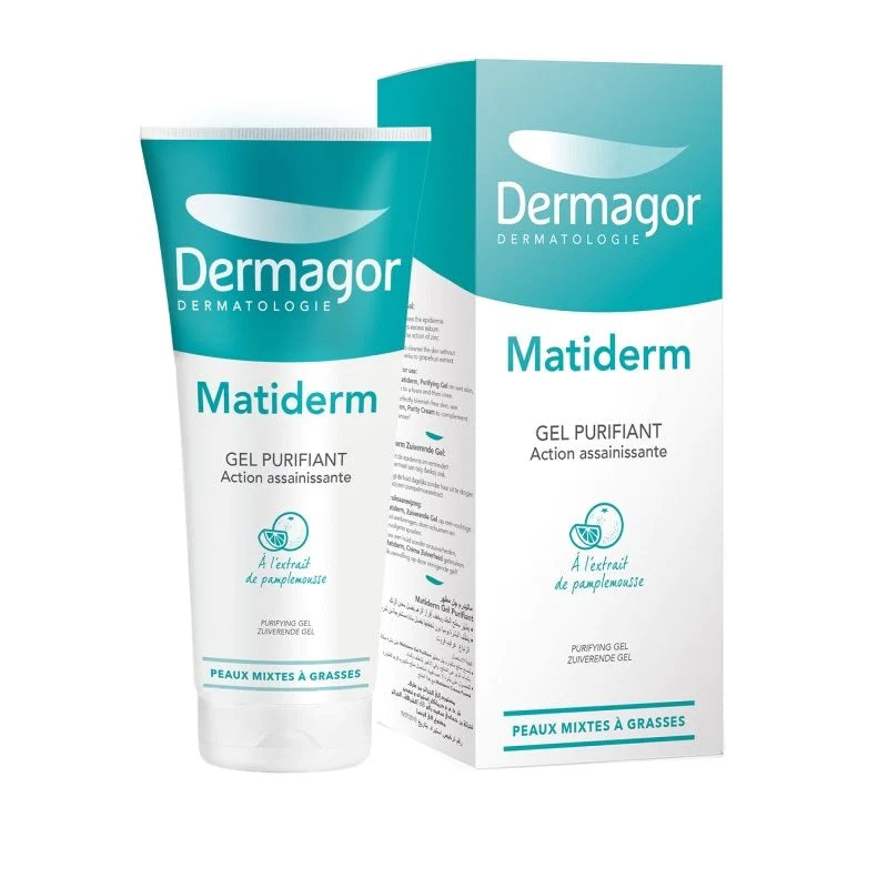 Dermagor Matiderm Purifying Gel - 200 ml - Medaid