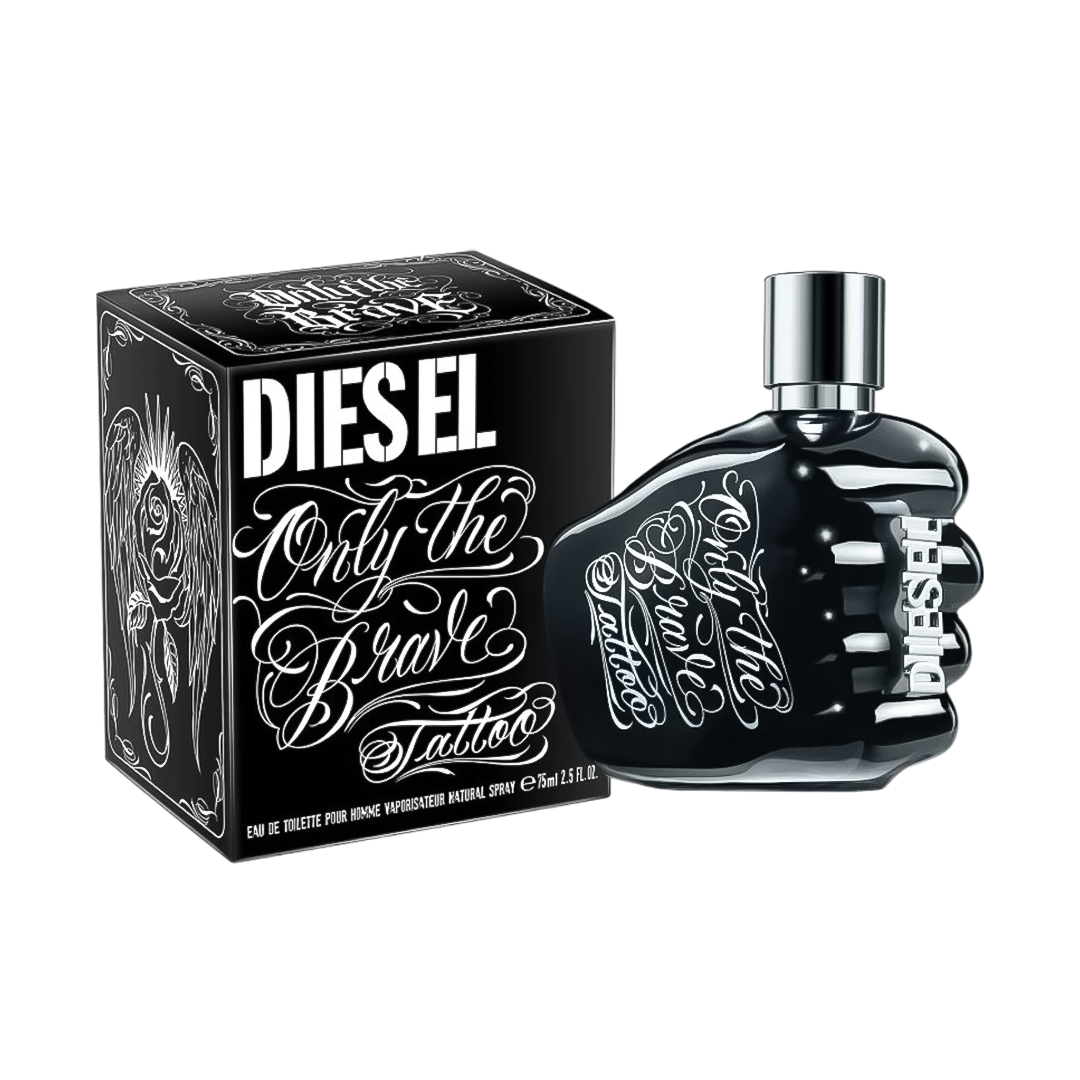 Diesel Only The Brave Tattoo Eau De Toilette Pour Homme - 75ml - Medaid