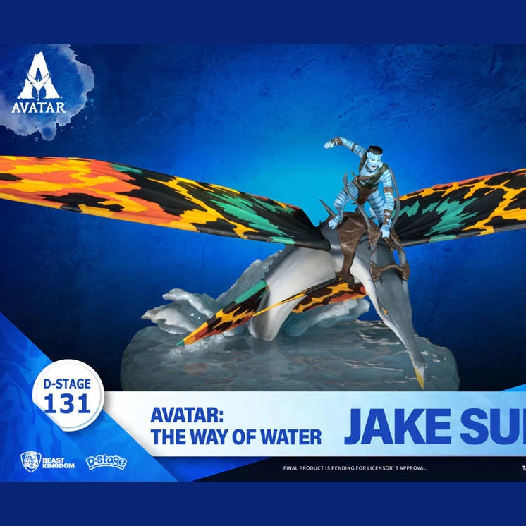 Avatar: The Way Of Water-Jake Sully Diorama Stage-131 by Beast Kingdom - Medaid International