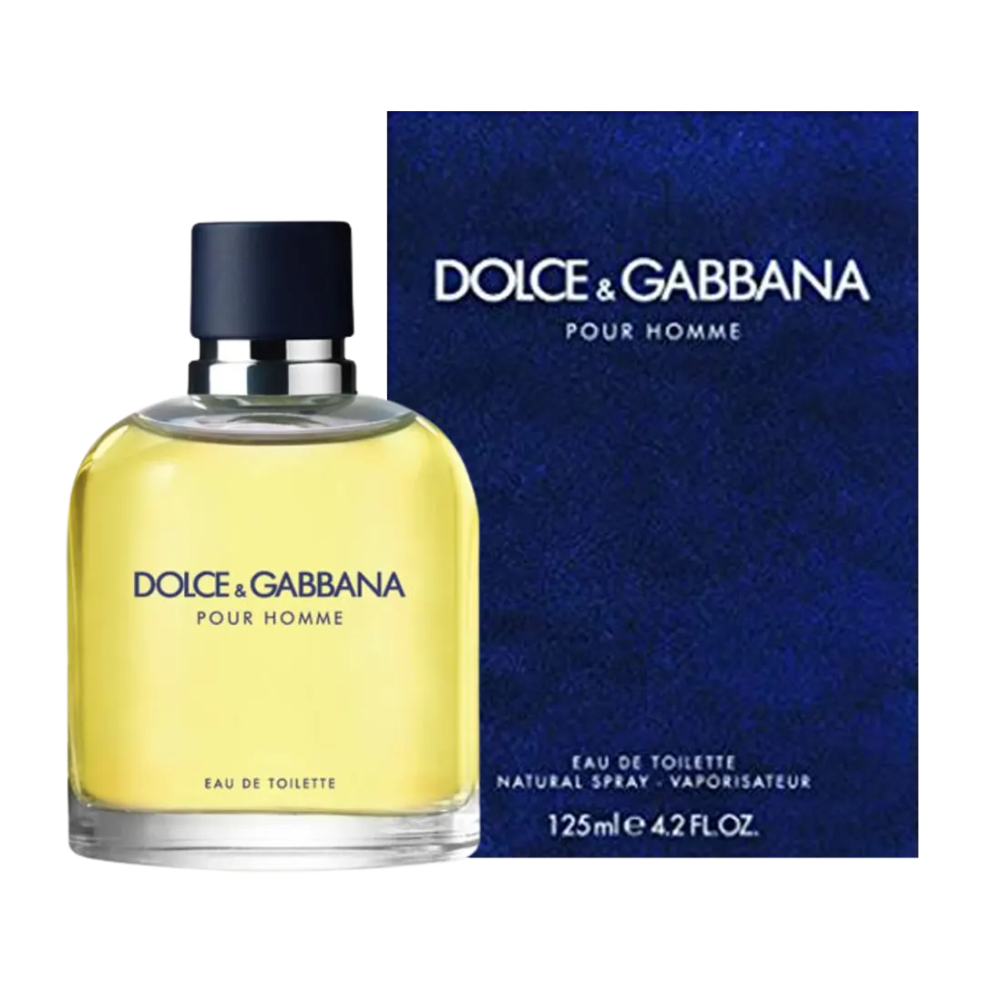Dolce & Gabbana Pour Homme Eau De Toilette Pour Homme - 2 Sizes - Medaid