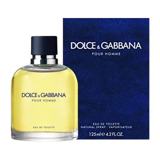 Dolce & Gabbana Pour Homme Eau De Toilette Pour Homme - 2 Sizes - Medaid