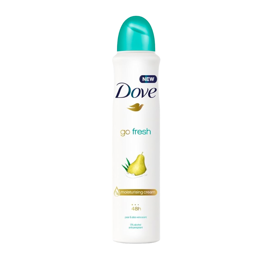 Dove Go Fresh Pear & Aloe Vera Scent Spray Deodorant - 250ml - Medaid