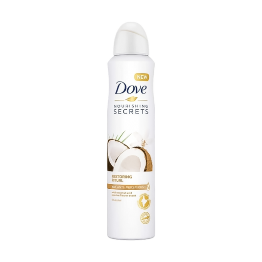 Dove Nourishing Secrets Coconut & Jasmine Flower Spray Deodorant - 250ml - Medaid