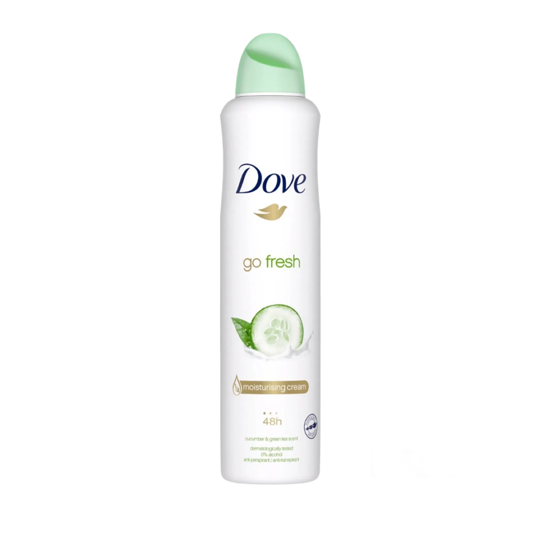 Dove Go Fresh Cucumber & Green Tea Spray Deodorant - 250ml - Medaid