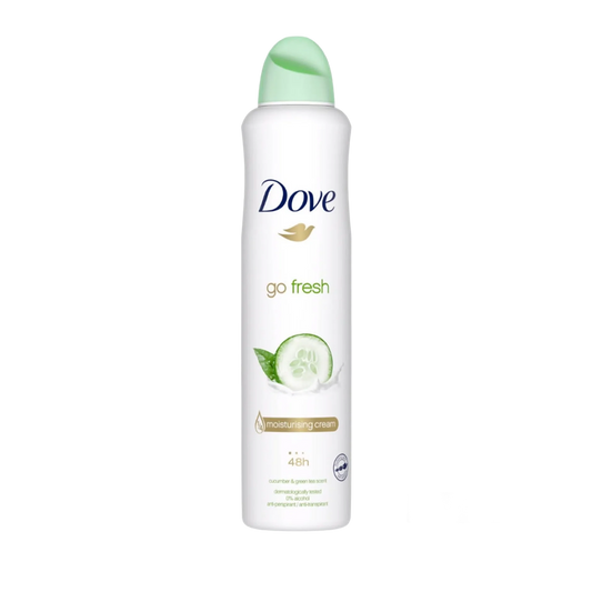 Dove Go Fresh Cucumber & Green Tea Spray Deodorant - 250ml - Medaid