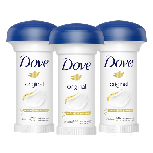 Dove Original 24H Anti-Perspirant Stick Deodorant For Her - Pack Of 3 - Medaid