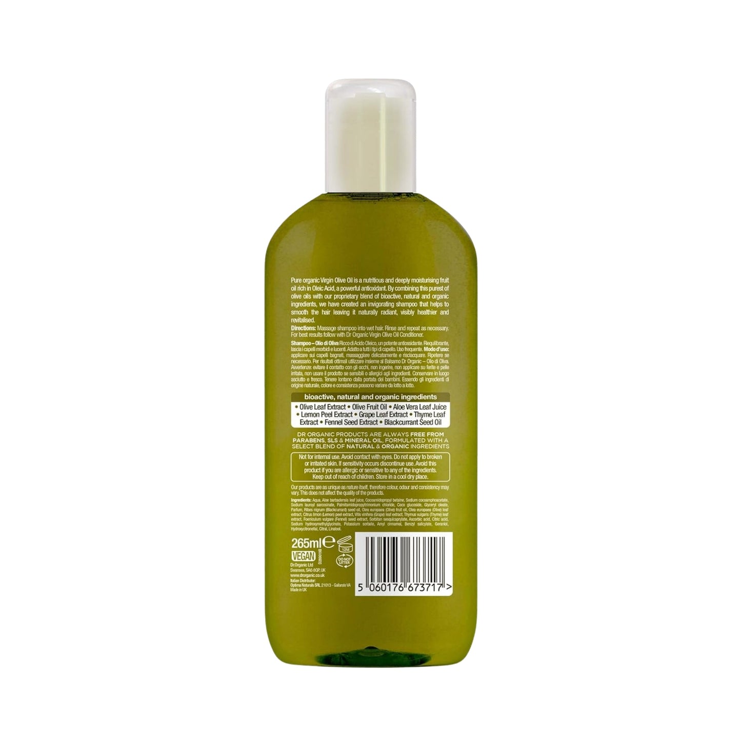 Virgin Olive Oil Shampoo - Medaid International