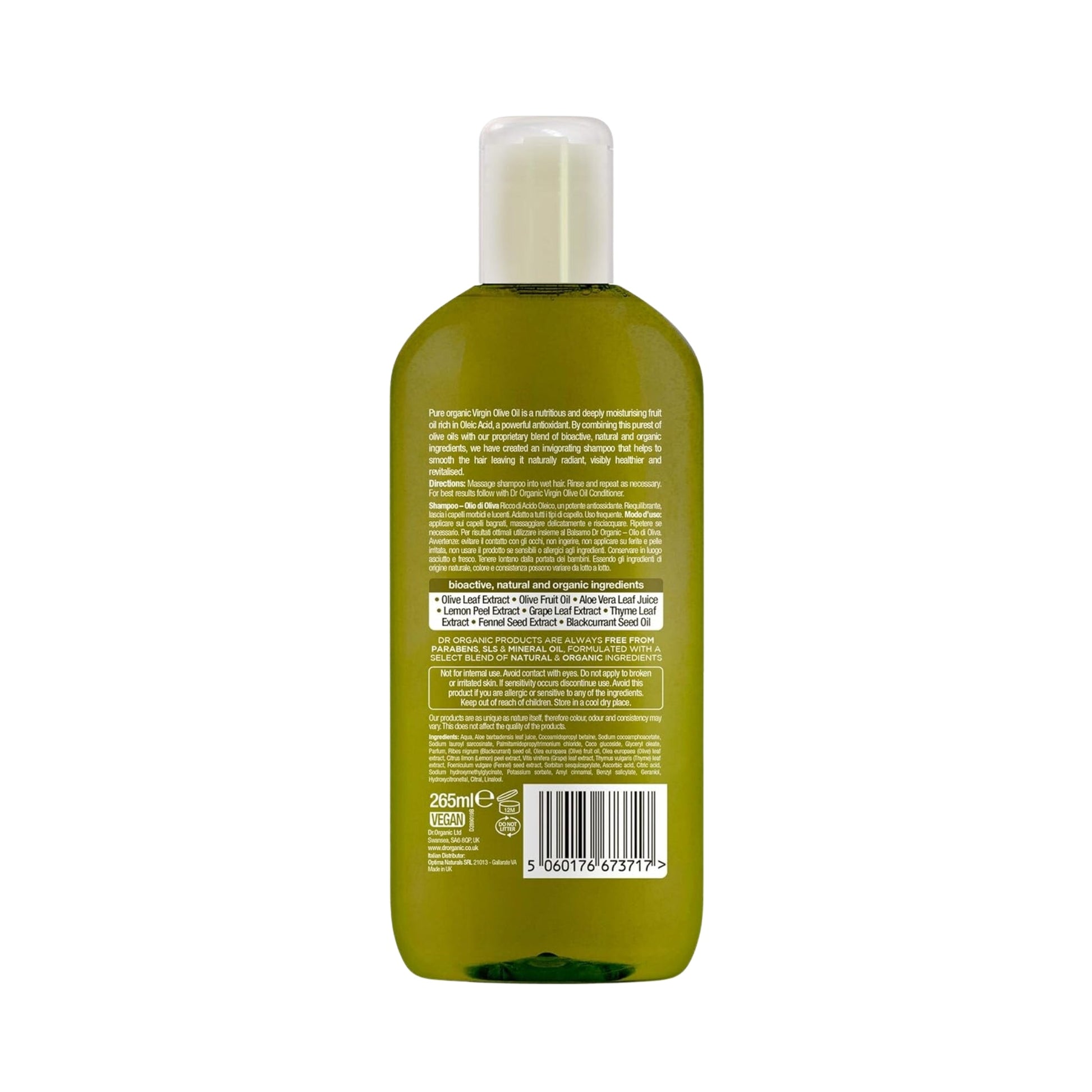 Virgin Olive Oil Shampoo - Medaid International