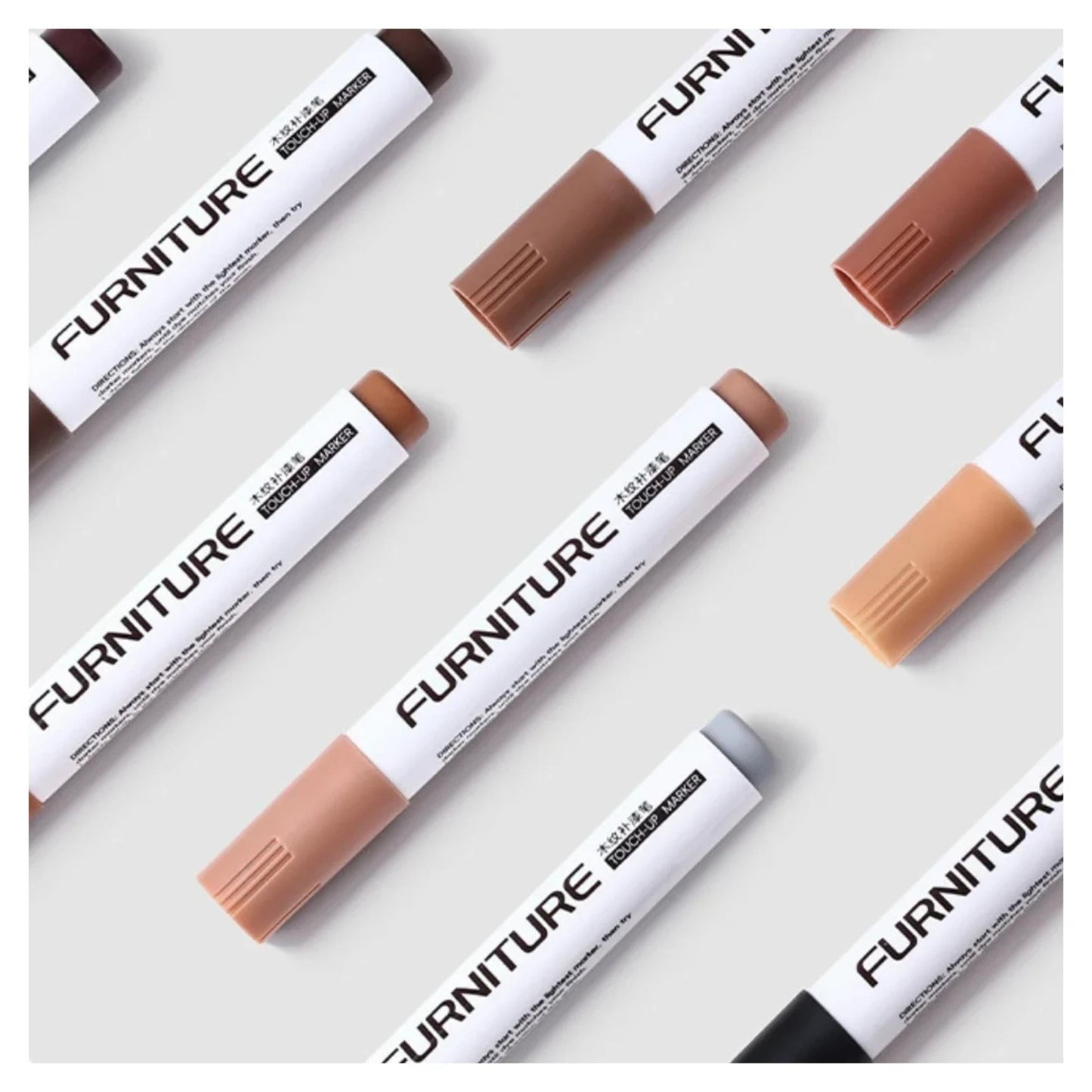 Furniture Scratch Repair Pen (Set of 12) - Medaid International