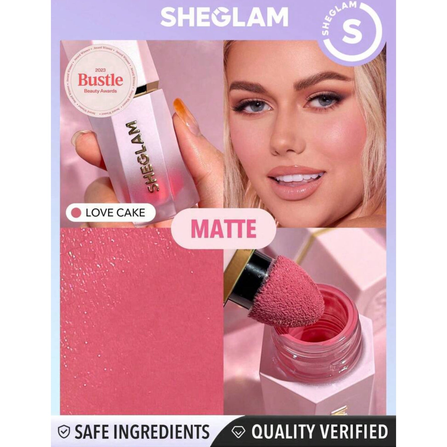 Sheglam liquid blush - All Colors - Medaid