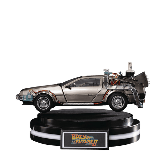 Back to the Future II Delorean Floating Egg Attack Floating - 005 By Beast Kingdom - Medaid International
