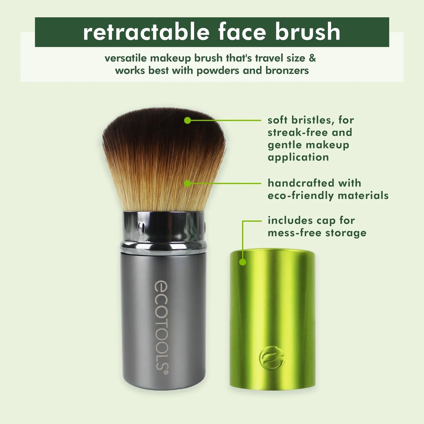 ECT Retractable Face Makeup Brush - Medaid International