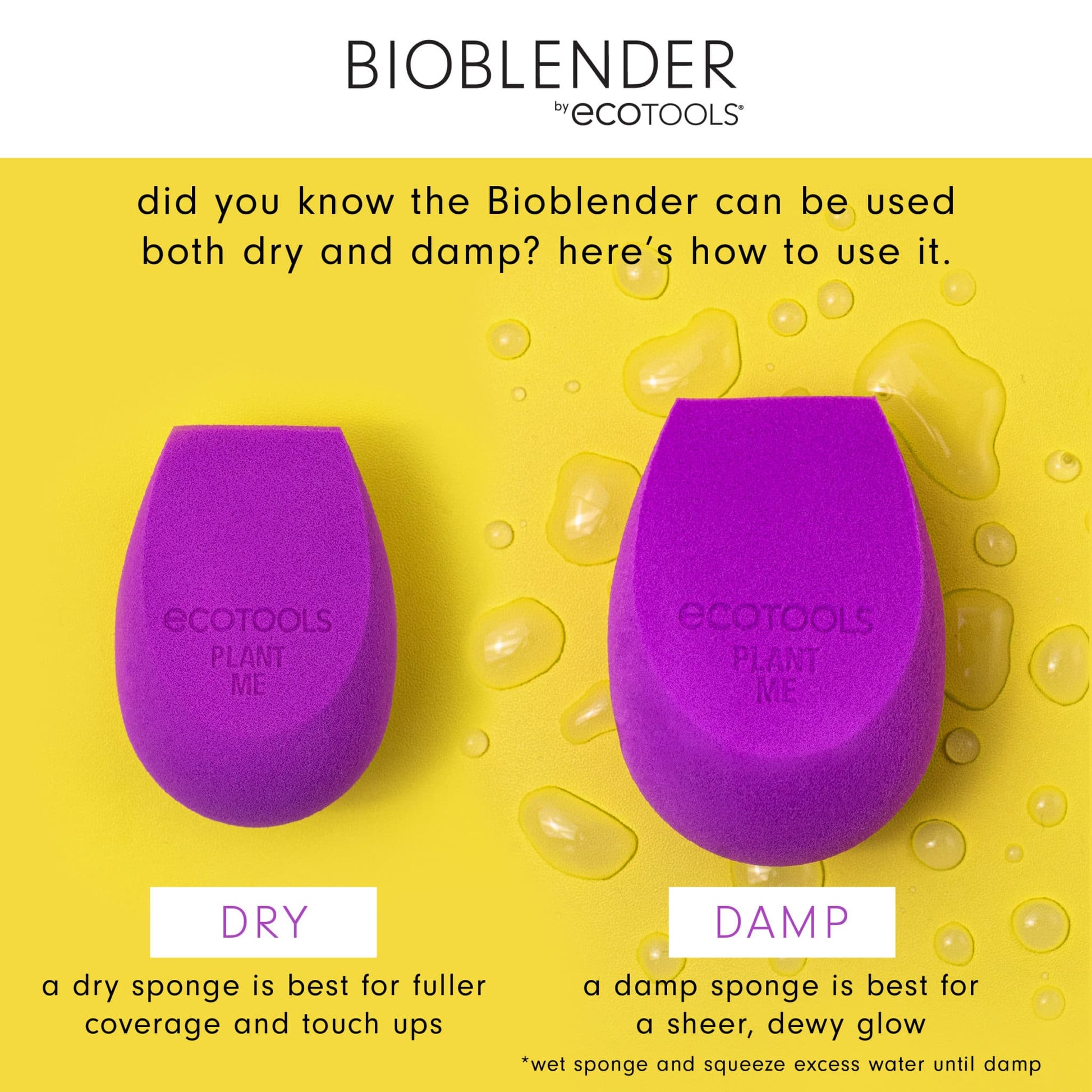 Ecotools Bioblender Makeup Sponge Duo - Medaid