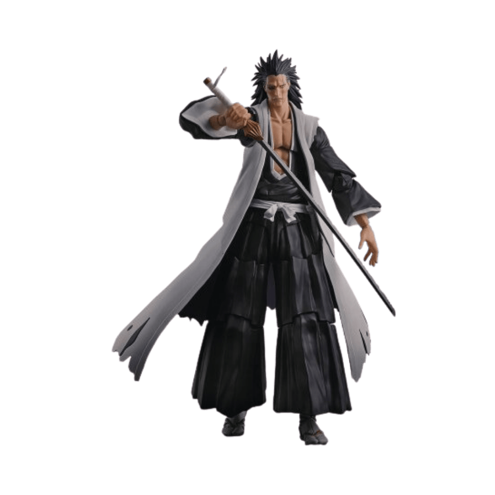 Bleach Kenpachi Zarak S.H. Figuarts Action Figure by Bandai Tamashii - Medaid International