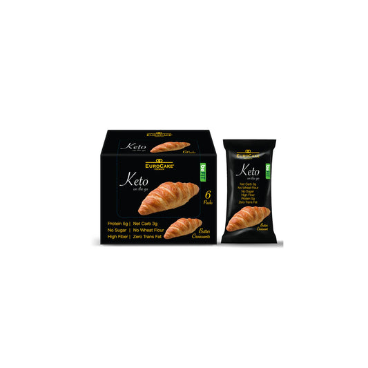 EUROCAKE PREMIUM BUTTER CROISSANTS - KETO - Medaid International