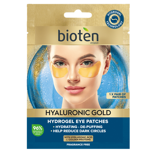 Bioten Hyaluronic Gold Hydrogel Eye Patches *2 - Medaid